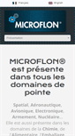 Mobile Screenshot of microflon.com